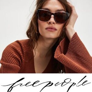 Gorgeous, Free People Hot Seat Rectangle Sunglasses❤️NWOT
